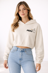 CROOPY|HOODIE|CREMEDAISY