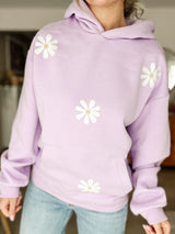 HOODIE|HAPPY|FLIEDER