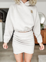 WRAPY| SWEAT|BEIGEGRAU