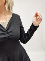 BELLA | KLEID| SCHWARZRIPP