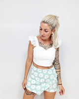 SKORTY | LEINEN|mint