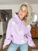 HOODIE|HAPPY|FLIEDER