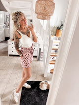 PUCKBAG|SHORTS|ROSADOTS