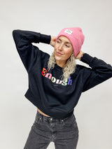 PULLOVER|BLACK|ENOUGH