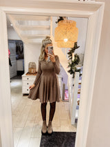 BELLA | KLEID| RIPPBRAUN