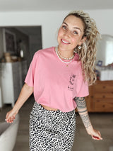TSHIRT| PEACE | PINK