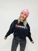 PULLOVER|BLACK|ENOUGH