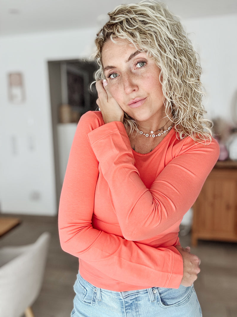 ADELE|SLEEVE|CORAL
