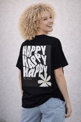 SHIRT|BIO|HAPPYblack