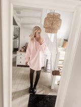 URBAN|HOODIEKLEID|hellrosa